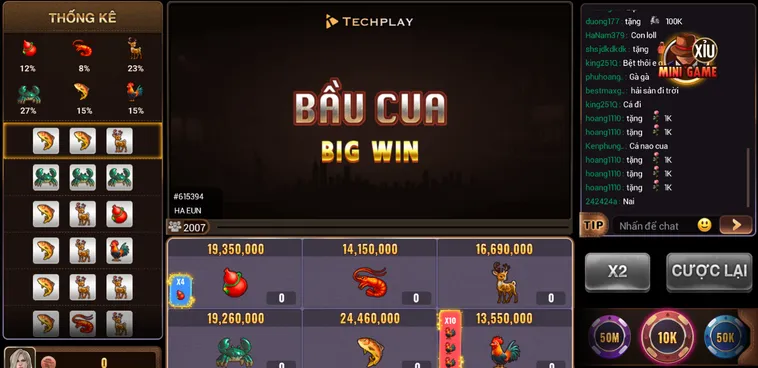 Bầu Cua BigWin Tại BomWin Trò Chơi May Mắn Đẳng Cấp Với Tỷ Lệ Thưởng Lớn