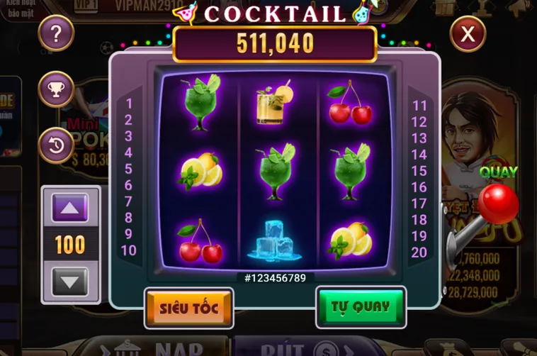 Chinh Phục Thế Giới Hương Vị Cùng Slot Game Cocktail Tại BomWin Đỉnh Cao