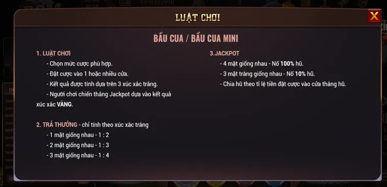 Mini Bầu Cua Tại BomWin Sân Chơi Giải Trí Dân Gian Đỉnh Cao Và Hấp Dẫn