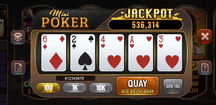 Chinh Phục Siêu Phẩm Slot Game Mini Poker Tại BomWin Đỉnh Cao Mọi Thời Đại