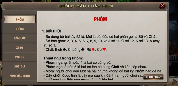 Phỏm Tại BomWin Trò Chơi Đấu Trí Đòi Hỏi Sự Tính Toán Chuẩn Xác Từ Cao Thủ